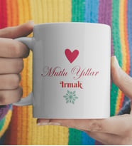 İsimli Yılbaşı Kupası Kişiye Özel