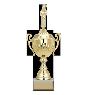 ODAK KUPA - Figürlü Kupalar - Mezuniyet Kadın Figürlü Kupalar FG-089 C - 43 cm