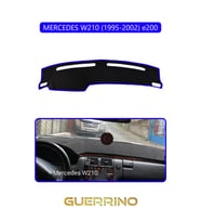 MERCEDES W210 1995-2002 e200TORPİDO KORUMA HALISI MAVİ KENAR