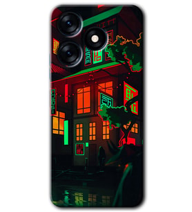 Tecno Spark 10 4G Kılıf HD Desen Baskılı Kılıf - China Street