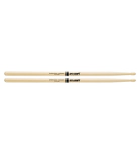 Promark TX747BW 747B Super Rock Hickory Baget (Profesyonel) 5B'den Daha Uzun ve Kalın Tasarım, Maksimum Güç ve Projeksiyon, Sert Vuruşlar İçin Ekstra Dayanıklılık