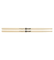 Promark TX747BW 747B Super Rock Hickory Baget (Profesyonel) 5B'den Daha Uzun ve Kalın Tasarım, Maksimum Güç ve Projeksiyon, Sert Vuruşlar İçin Ekstra Dayanıklılık