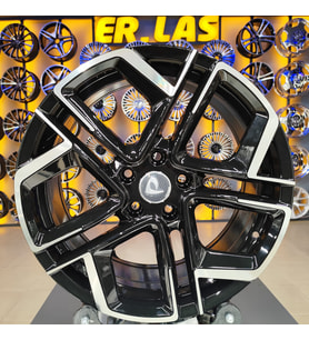 4 Adet BKY-1243 7.5*18 5*112 ET45 57.1 BLACK MACK JANT (Takım)