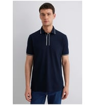 Mavi M0612648-80872 Yaka Detaylı Erkek Polo Yaka Tişört Erkek Tişort