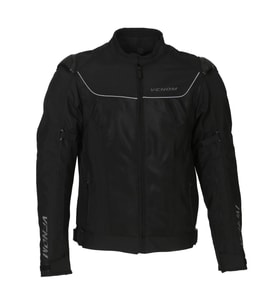 Motosiklet Montu Raptor Hörgüçlü Full Korumalı 4 Mevsim Motorucu Mont Black