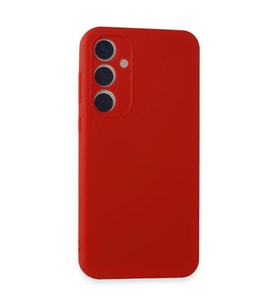 Samsung Galaxy A15 4G Kılıf First Silikon - Kırmızı