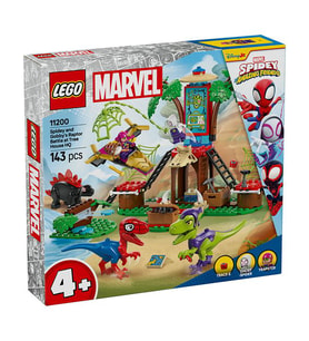 Lego Marvel Spidey Ağaç Ev Karargahında Spidey ve Gobby nin Raptor Savaşı 143 Parça 11200