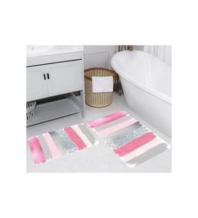 Eliana Home Baskılı 2'li Banyo Paspas Takımı RVG5261