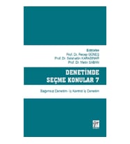 Denetimde Seçme Konular 7 Bağımsız Denetim - İç Kontrol İç Denetim