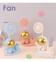 Astronotlu Şarjlı Masaüstü Fan