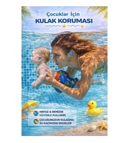Silikon Kulak Tıkacı - 6'lı Özel Kutulu - Su Geçirmez ve Gürültü Önleyici