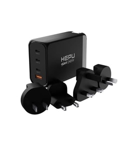 Hepu Hp-306 240Watt Gan Şarj Adaptörü 4-Port Hızlı Seyehat Adaptörü Universal PD 3.0 Qualcom