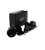 Hepu Hp-306 240Watt Gan Şarj Adaptörü 4-Port Hızlı Seyehat Adaptörü Universal PD 3.0 Qualcom