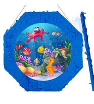Pinyata DENİZ CANLILARI 42CM sopalı