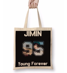 Bts Young Forever Jimin Bez Çanta Uzun Saplı