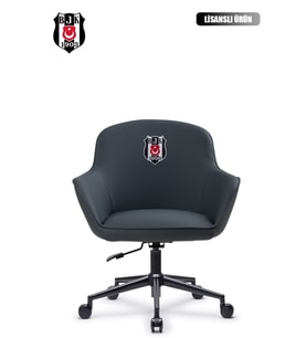 Fanchair x Beşiktaş Icon Gri Çalışma Koltuğu