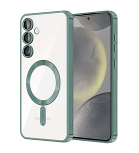 Galaxy A36 Kross Magneticsafe Kapak - Koyu Yeşil
