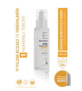 Esomed Güneş Koruyucu Krem SPF50+ 100 ml