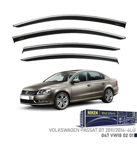 Drs Tuning Uyumlu Passat B7 Kromlu Cam Rüzgarlığı 2011 - 2014