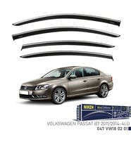 Drs Tuning Uyumlu Passat B7 Kromlu Cam Rüzgarlığı 2011 - 2014