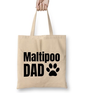 Maltipoo Dad Bez Çanta Uzun Saplı