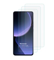 Microsonic Xiaomi Mi 13T Screen Protector Nano Glass Cam Ekran Koruyucu (3`lü Paket) (Renksiz)