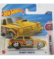 Hot Wheels Tekli Arabalar '76 Chevy Chevette HYX43 (Compact Kings) (Çok Renkli)