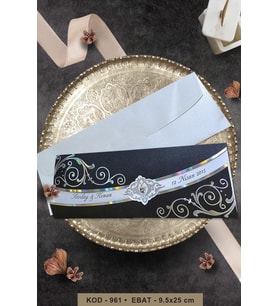 Düğün Nişan Nikah Kına Davetiyesi 961 Baskı Dahil