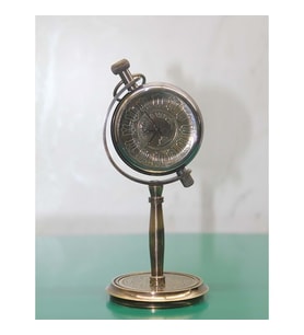 Pirinç Masa Üstü Saat