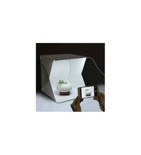 20x20 cm Stüdyo LED Işıklı Çift Sıra Ürün Fotoğraf Çadırı