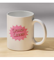 Drama Queen Yazılı Kupa - Esprili Sözlü Hediyelik Kahve Kupası