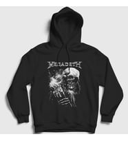 Presmono Unisex Siyah Dynamite Megadeth Kapüşonlu Sweatshirt 65558tt