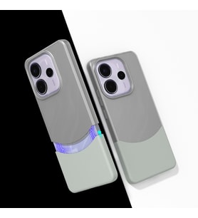 Xiaomi Redmi Note 14 5G Uyumlu Kılıf Mıknatıslı Zore Duble Kapak