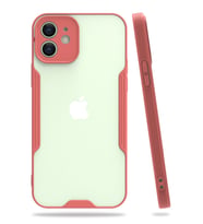 Pilelistore   iPhone 12 Kılıf Platin Silikon - Pembe