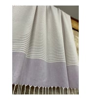 Organik Bambu Lila 90x190 Peştemal
