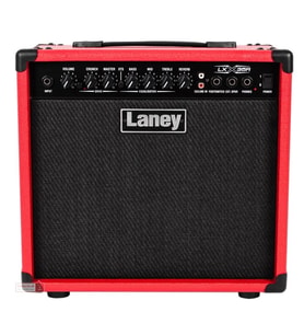 Laney LX35R-RED Elektro Gitar Amfisi (Kırmızı)  35W Güç Reverb Efekti Retro Kırmızı Kaplama