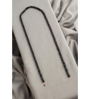 Hematit Doğal Taş Mat Siyah Küp Kesim 3x3mm Dizi