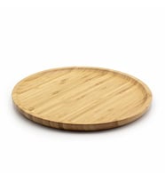 BAMBU YUVARLAK SUNUM TEPSİ 30 cm