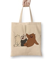 We Bare Bears 016 Bez Çanta Uzun Saplı