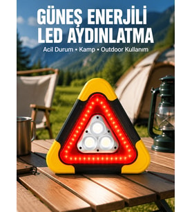 USB Şarjlı Çok Modlu Acil Durum Feneri Yeni Nesil