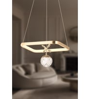 Eray Aydınlatma 2502-1 Gold Led Avize (Metal)