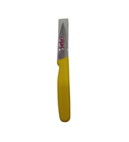 Sivri Ağız Basic Sebze Meyve Soyma Bıçağı 8cm metal bıçak, 18cm komple ölçü , 1 adet Sarı
