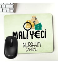 Maliyeciye Hediye İsim Yazılı Mousepad