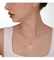 Kişiye Özel 925 Ayar Gümüş Şık Melek Kanatları Kolye (Gold)