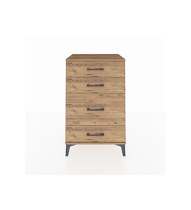 Hyperion Komodin 4 Çekmeceli 60x44x96 Çam-Çam
