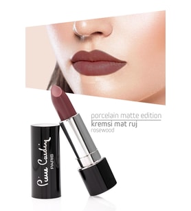 Pierre Cardin Porcelain Matte Edition Lipstick - Rosewood -199 (Karışık)