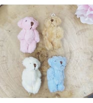 10 Adet 6 Cm Ayıcık Süsleme ve Hediyelik Malzeme-