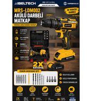 Akülü Darbeli Şarjlı Matkap Seti 12V 2 Bataryalı Çantalı