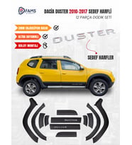 Dacia Duster 2010-2017 Uyumlu Dodik Seti 12 Parça (Sedef Harfli)