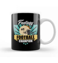 Awesome Fantasy Football Champion Winning Prize Kupa Bardak Porselen